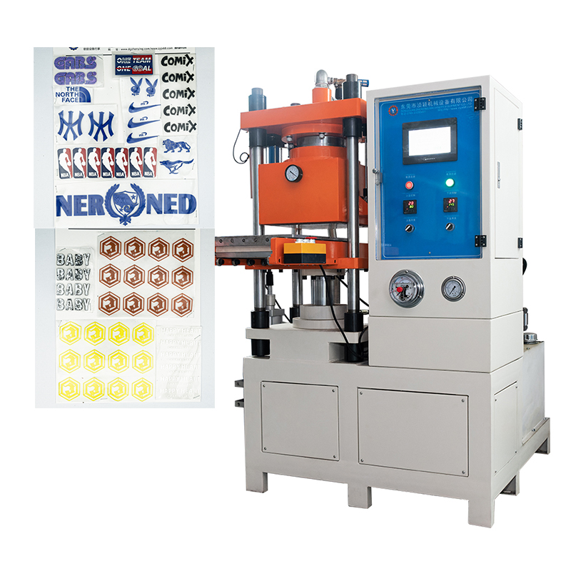 Heat transfer labeling machine