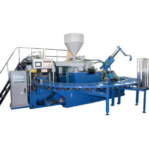 Rotary PVC Shoes Air Blowing Moulding Machine